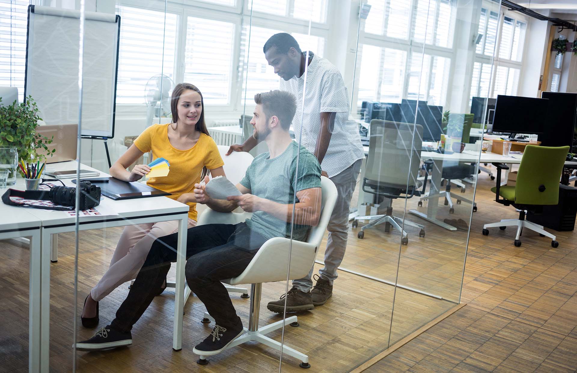 Fotografía de retrato corporativo profesional