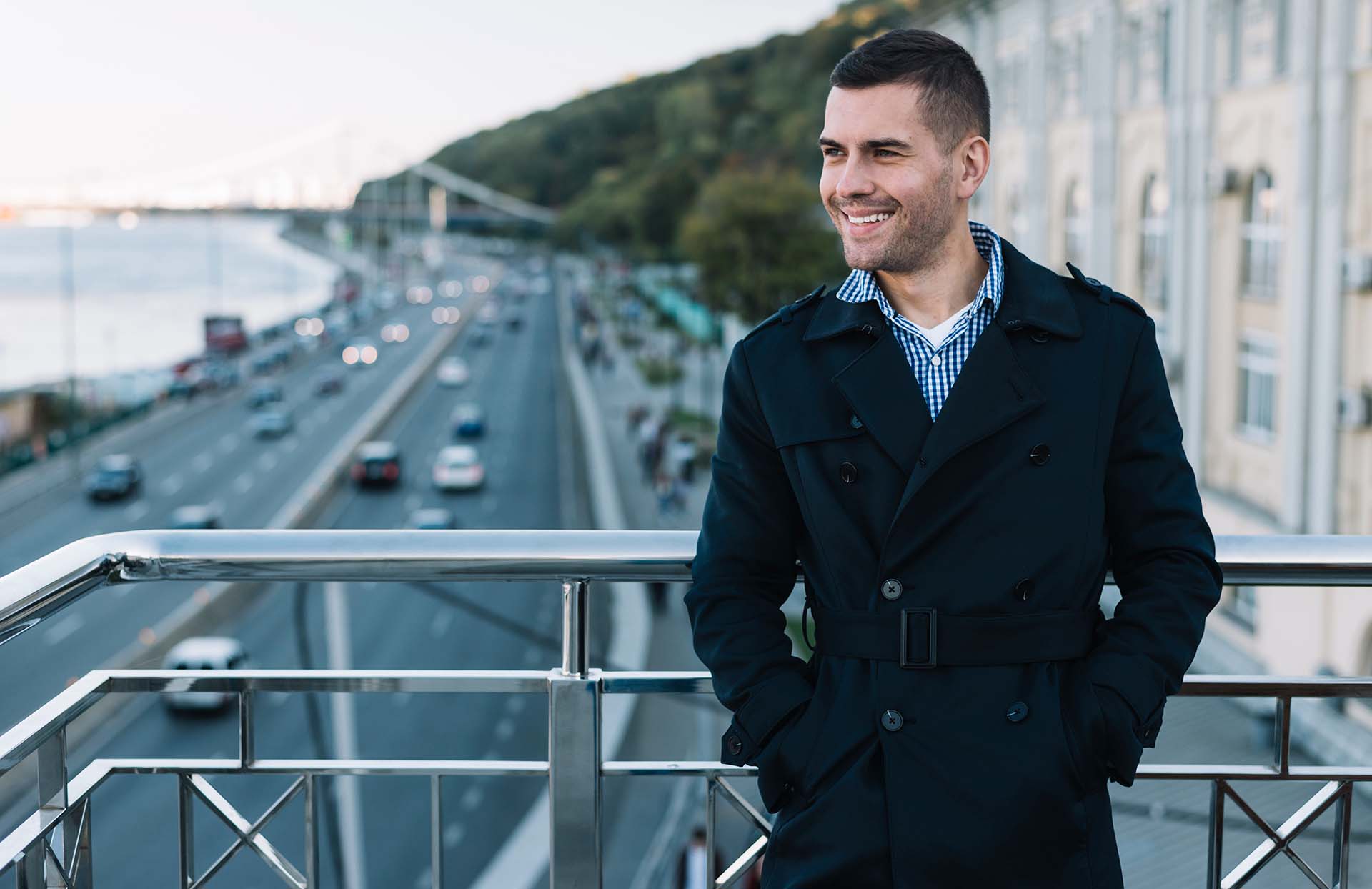 Retrato profesional en exteriores en Barcelona